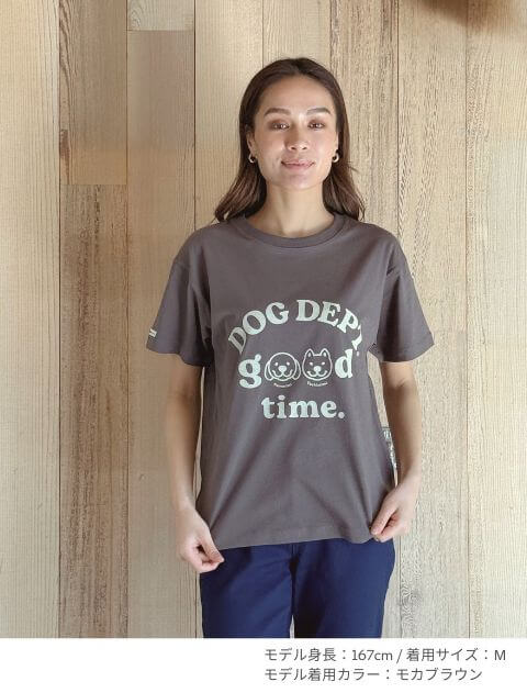 good time ベーシックTシャツ   ブランドのドッグデプト/DOG DEPT