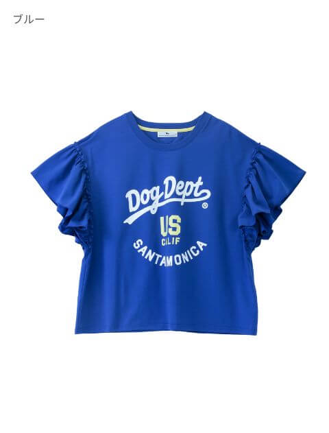 フリル　Tシャツ   ブランドのドッグデプト/DOG DEPT