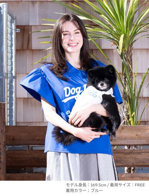 フリル　Tシャツ   ブランドのドッグデプト/DOG DEPT