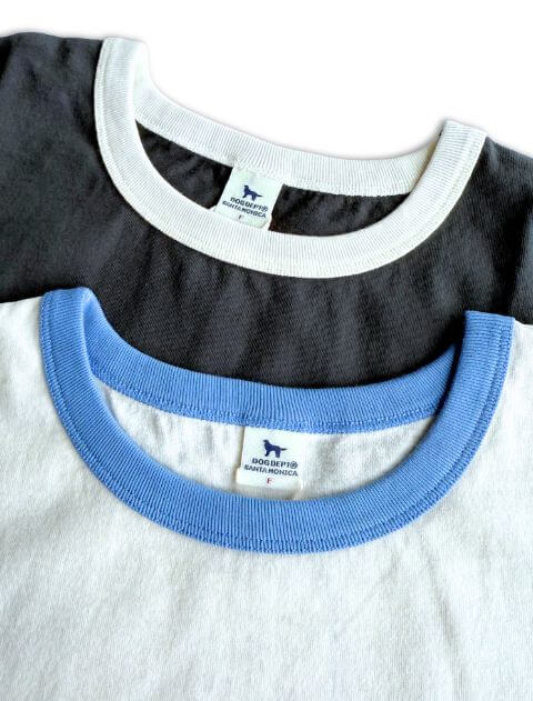 ランニングクラブリンガーTシャツ   ブランドのドッグデプト/DOG DEPT