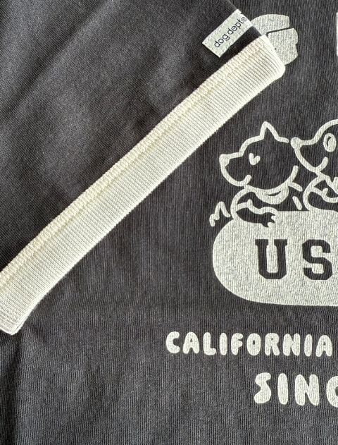 ランニングクラブリンガーTシャツ   ブランドのドッグデプト/DOG DEPT