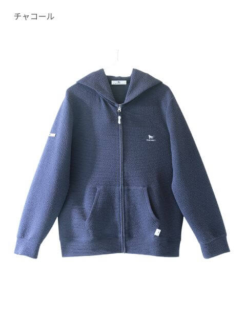 ポコポコフルジップパーカー   ブランドのドッグデプト/DOG DEPT