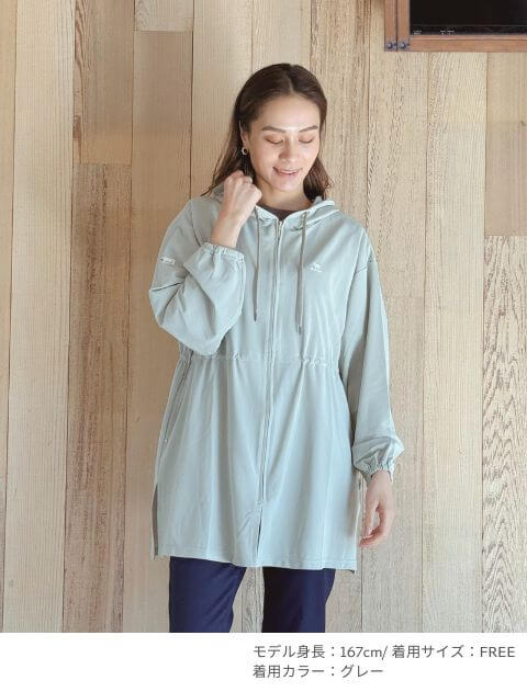 ミドルジップパーカー   ブランドのドッグデプト/DOG DEPT