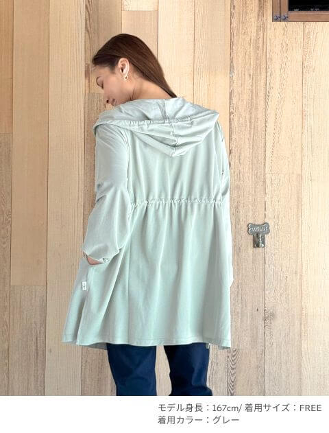 ミドルジップパーカー   ブランドのドッグデプト/DOG DEPT