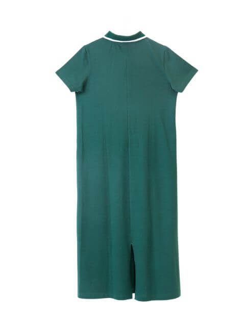 襟ラインポロシャツワンピース   ブランドのドッグデプト/DOG DEPT