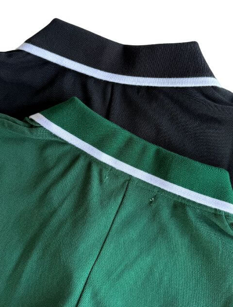 襟ラインポロシャツワンピース   ブランドのドッグデプト/DOG DEPT