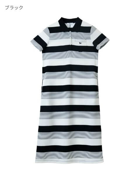 ボーダーポロシャツワンピース   ブランドのドッグデプト/DOG DEPT