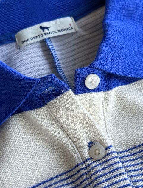 ボーダーポロシャツワンピース   ブランドのドッグデプト/DOG DEPT