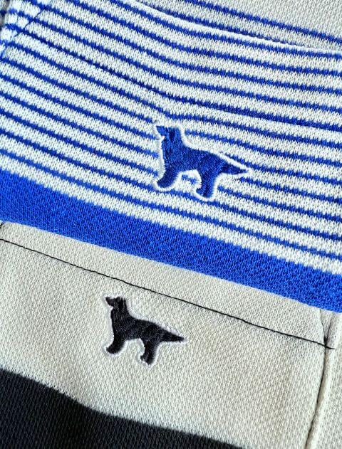 ボーダーポロシャツワンピース   ブランドのドッグデプト/DOG DEPT