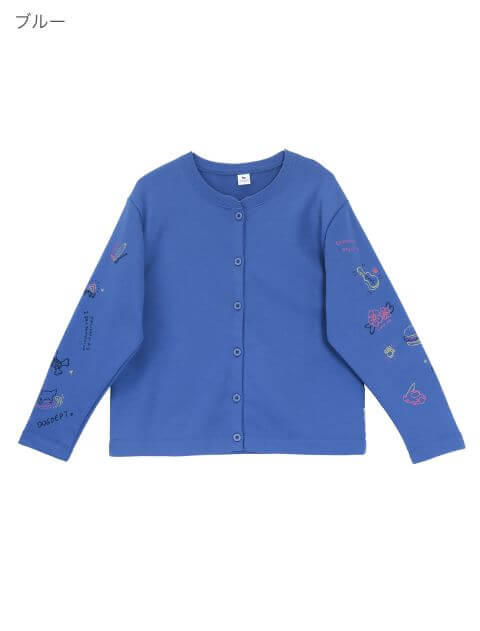 ボタンスウェットカーデ   ブランドのドッグデプト/DOG DEPT