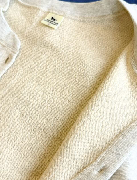 ボタンスウェットカーデ   ブランドのドッグデプト/DOG DEPT