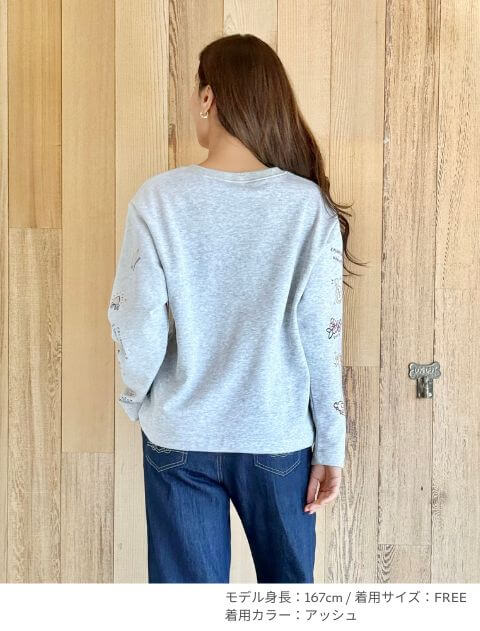 ボタンスウェットカーデ   ブランドのドッグデプト/DOG DEPT