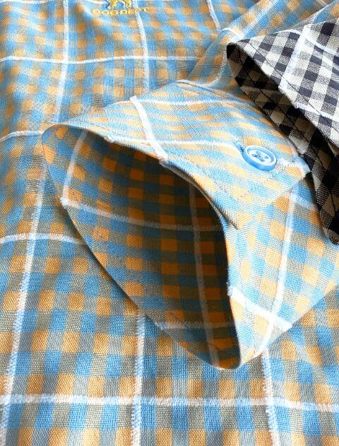 ギンガムサークルシャツ    ブランドのドッグデプト/DOG DEPT