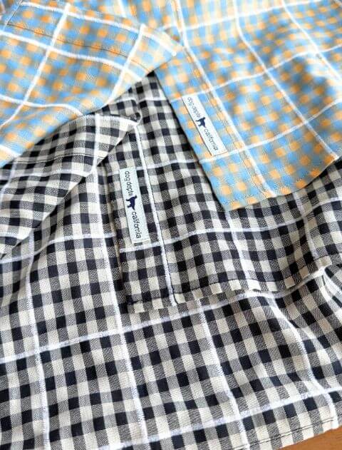 ギンガムサークルシャツ    ブランドのドッグデプト/DOG DEPT