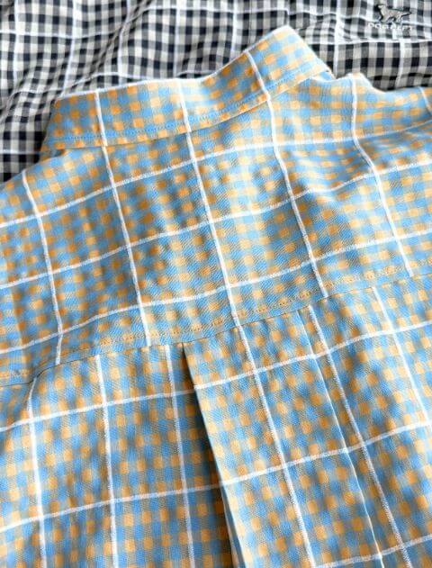 ギンガムサークルシャツ    ブランドのドッグデプト/DOG DEPT