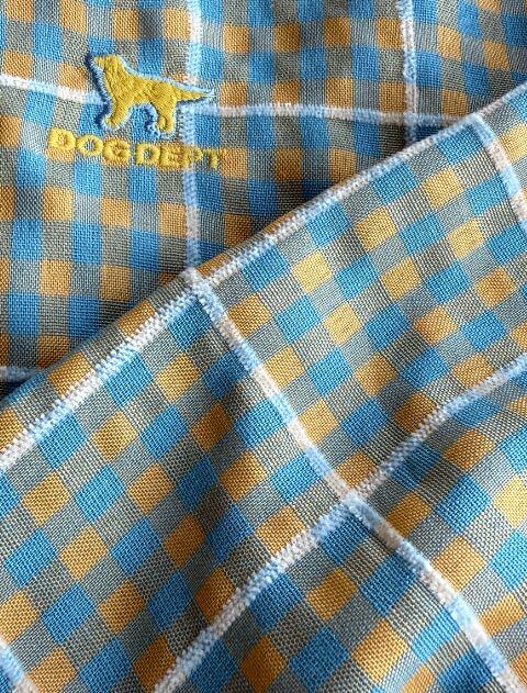 ギンガムサークルシャツ    ブランドのドッグデプト/DOG DEPT