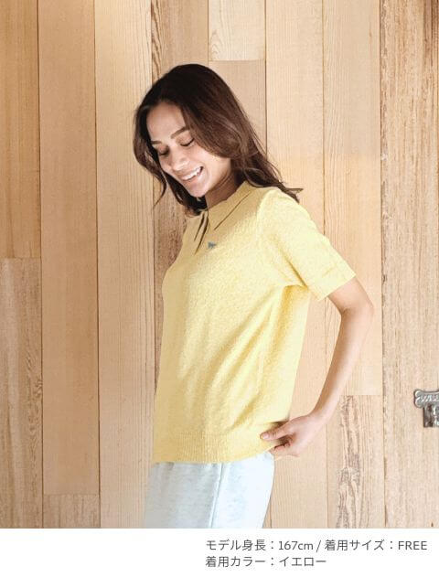 dog dept xsサイズ、スリング（購入済みの白ニットと一緒に発送） WOMEN】ニットポロ