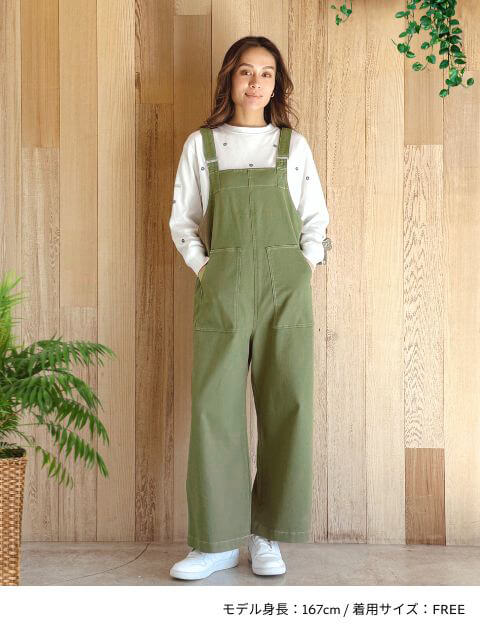 サロペットパンツ ブランドのドッグデプト/DOG DEPT