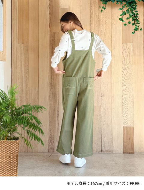 サロペットパンツ ブランドのドッグデプト/DOG DEPT