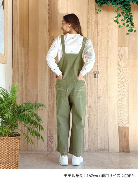 サロペットパンツ ブランドのドッグデプト/DOG DEPT