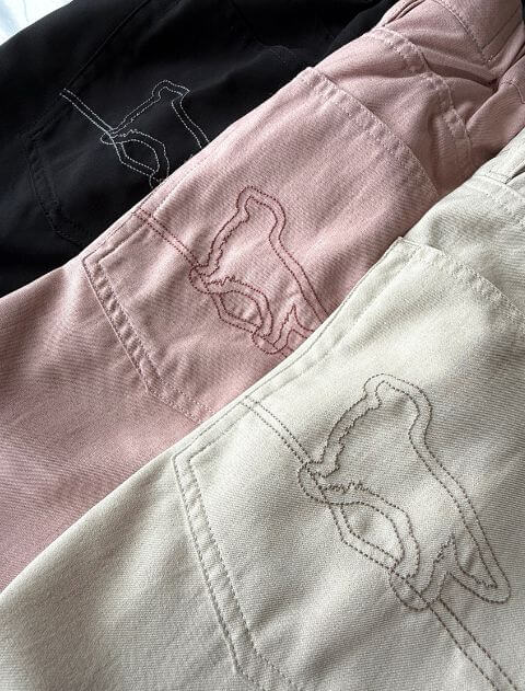 さらさらカラーワイドパンツ ブランドのドッグデプト/DOG DEPT