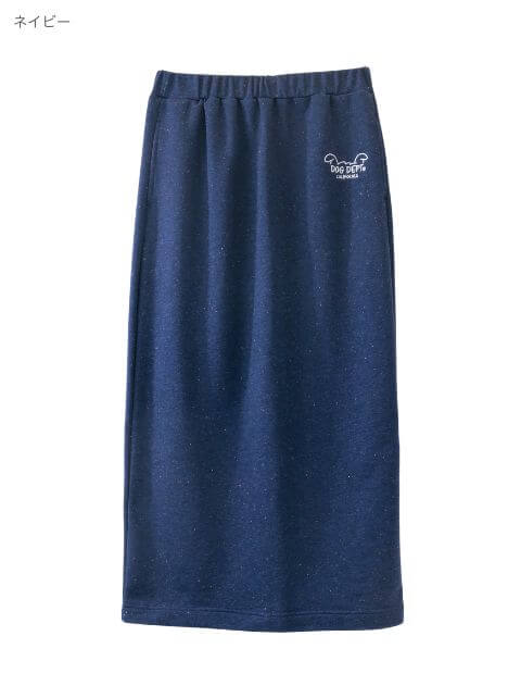 カラーネップナロースカート ブランドのドッグデプト/DOG DEPT