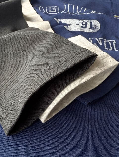 ロゴプリントリメイクロンT   ブランドのドッグデプト/DOG DEPT