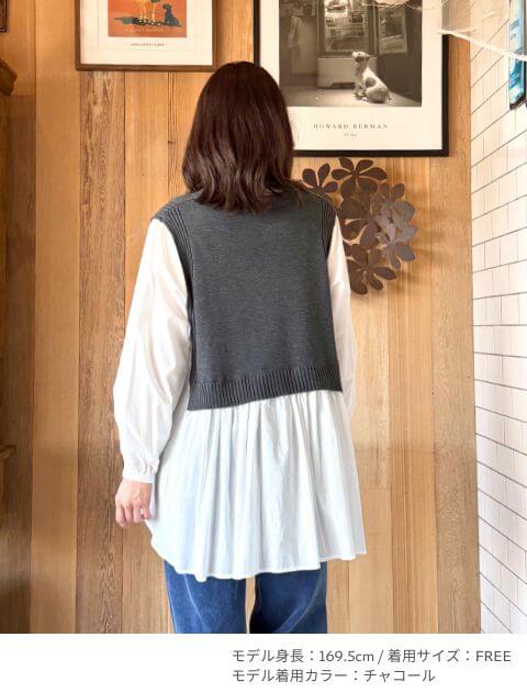 ドッキングカットソー   ブランドのドッグデプト/DOG DEPT