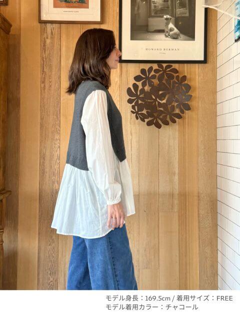 ドッキングカットソー   ブランドのドッグデプト/DOG DEPT