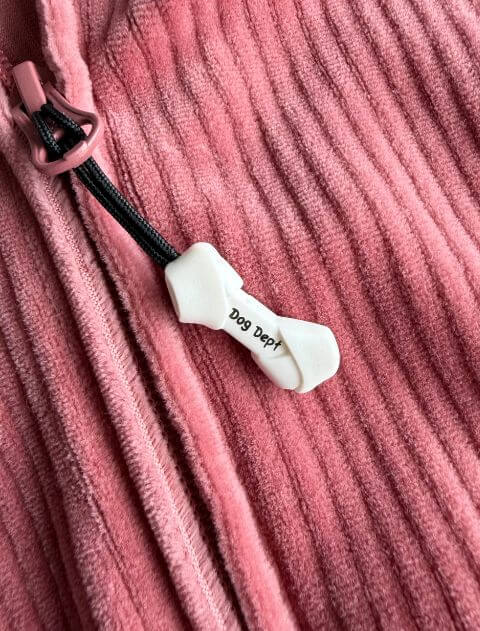 カットコーデュロイフルジップパーカー    ブランドのドッグデプト/DOG DEPT