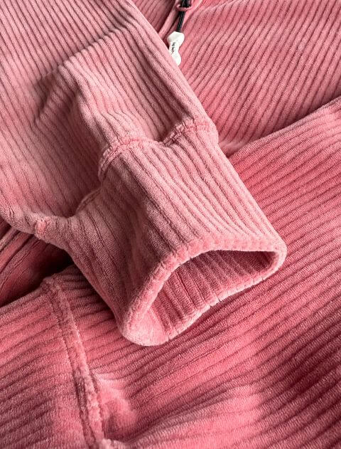 カットコーデュロイフルジップパーカー    ブランドのドッグデプト/DOG DEPT