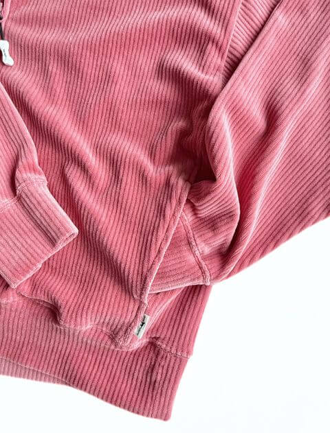 カットコーデュロイフルジップパーカー    ブランドのドッグデプト/DOG DEPT