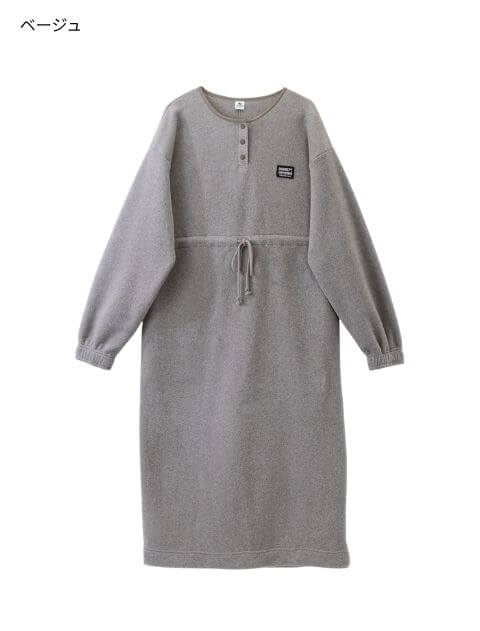 コンフォートソフトタッチフリースワンピース   ブランドのドッグデプト/DOG DEPT