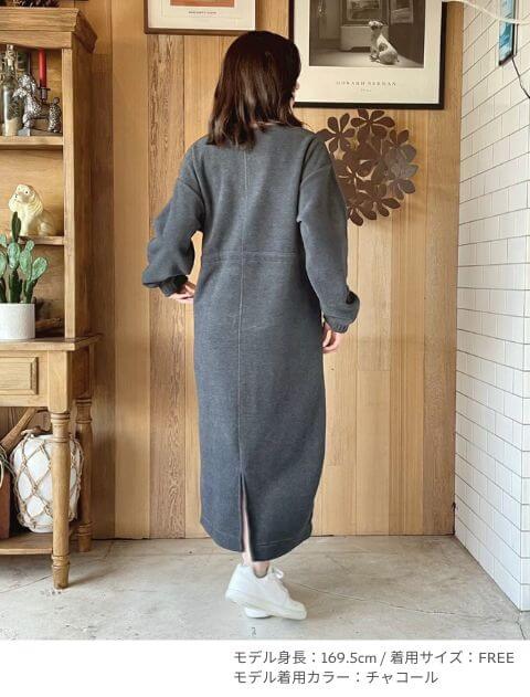 コンフォートソフトタッチフリースワンピース   ブランドのドッグデプト/DOG DEPT