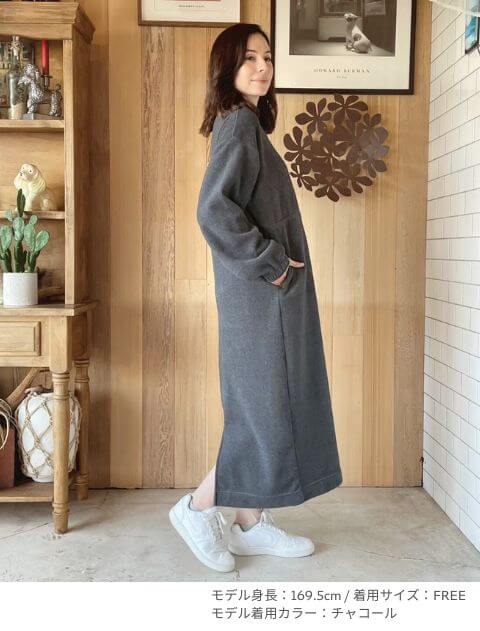 コンフォートソフトタッチフリースワンピース   ブランドのドッグデプト/DOG DEPT