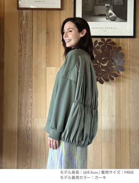 バッグシャーリングプルオーバー   ブランドのドッグデプト/DOG DEPT