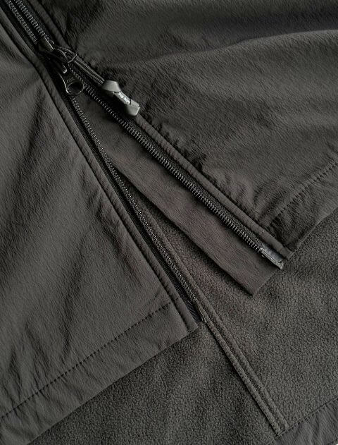 Teflon fabric レディースストレッチジップパーカー   ブランドのドッグデプト/DOG DEPT