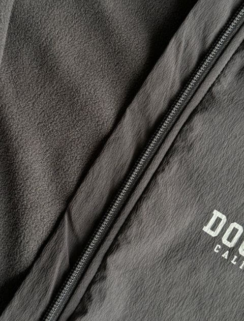 Teflon fabric レディースストレッチジップパーカー   ブランドのドッグデプト/DOG DEPT