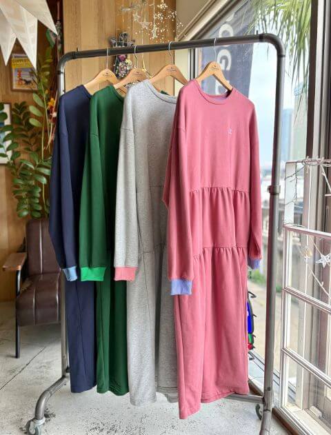 スウェットワンピース   ブランドのドッグデプト/DOG DEPT