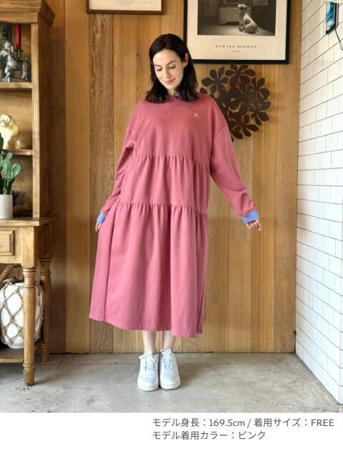 スウェットワンピース   ブランドのドッグデプト/DOG DEPT