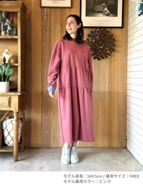 スウェットワンピース   ブランドのドッグデプト/DOG DEPT