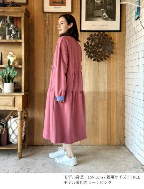 スウェットワンピース   ブランドのドッグデプト/DOG DEPT