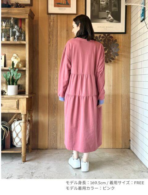 スウェットワンピース   ブランドのドッグデプト/DOG DEPT