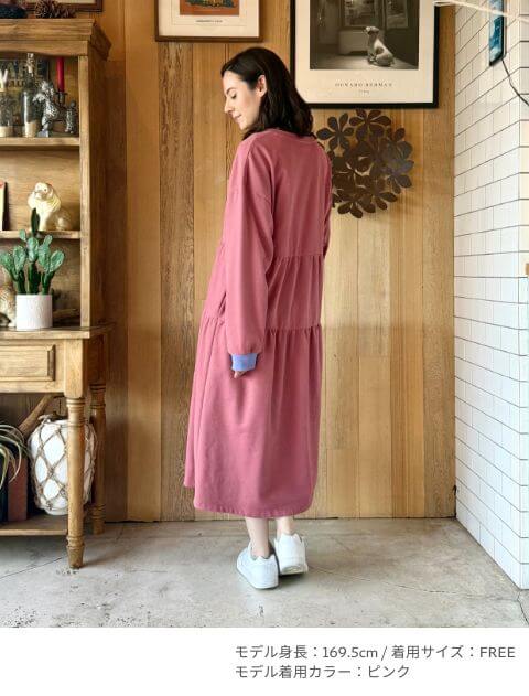 スウェットワンピース   ブランドのドッグデプト/DOG DEPT