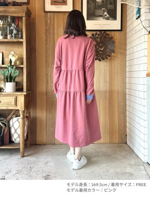 スウェットワンピース   ブランドのドッグデプト/DOG DEPT