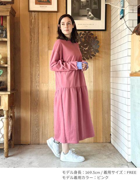 スウェットワンピース   ブランドのドッグデプト/DOG DEPT