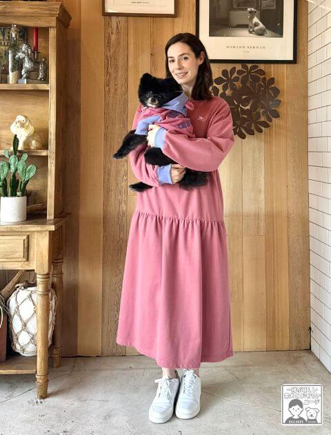 スウェットワンピース   ブランドのドッグデプト/DOG DEPT