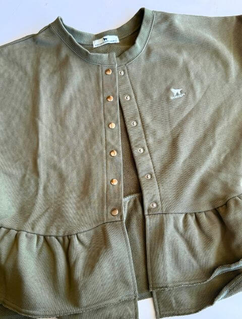 フリルカーデ   ブランドのドッグデプト/DOG DEPT