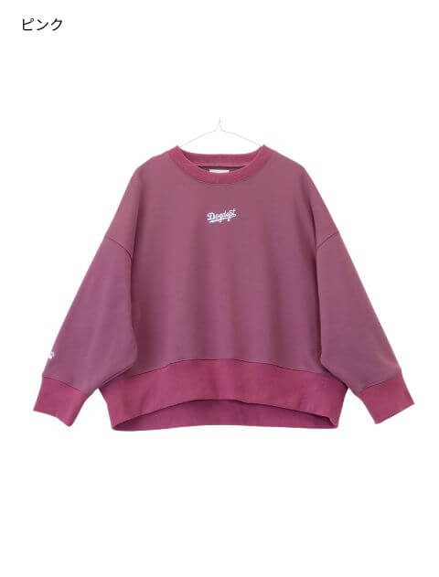 スポーツロゴ刺繍ショートスウェット   ブランドのドッグデプト/DOG DEPT