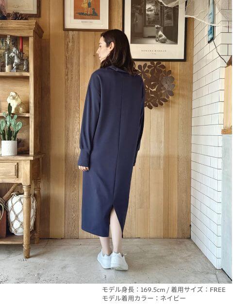 ダンボールスタンドハーフジップワンピース   ブランドのドッグデプト/DOG DEPT